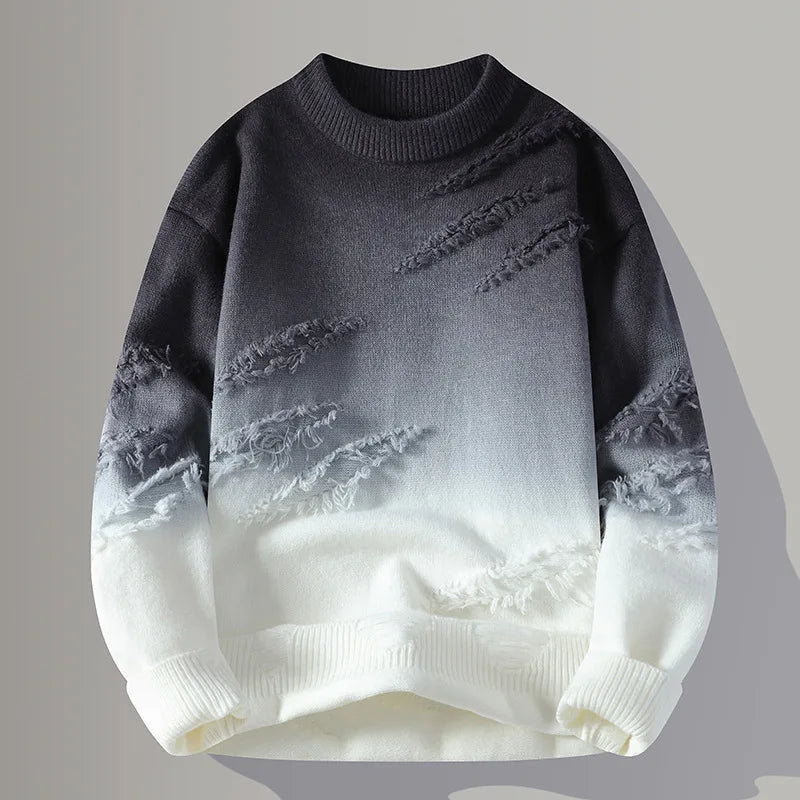 Dorian Knit-Fade Sweater