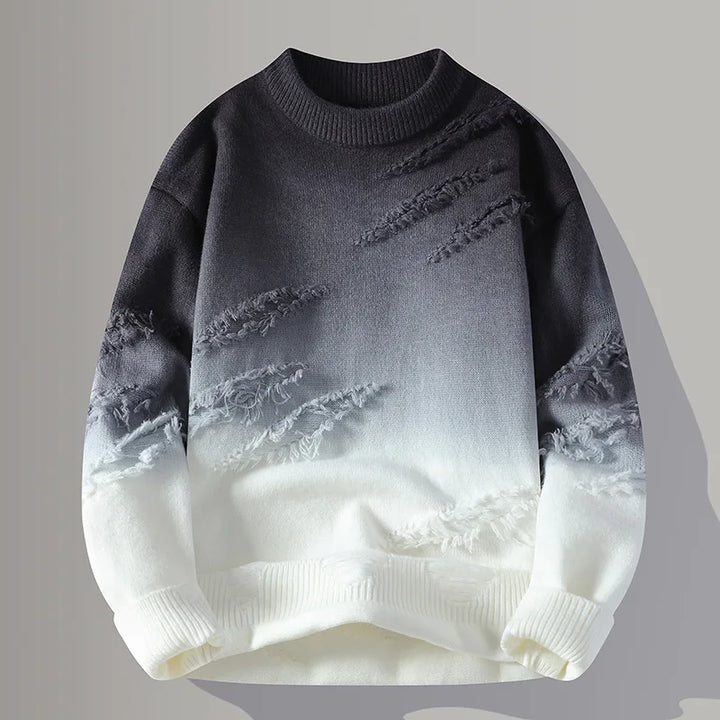 Dorian Knit-Fade Sweater