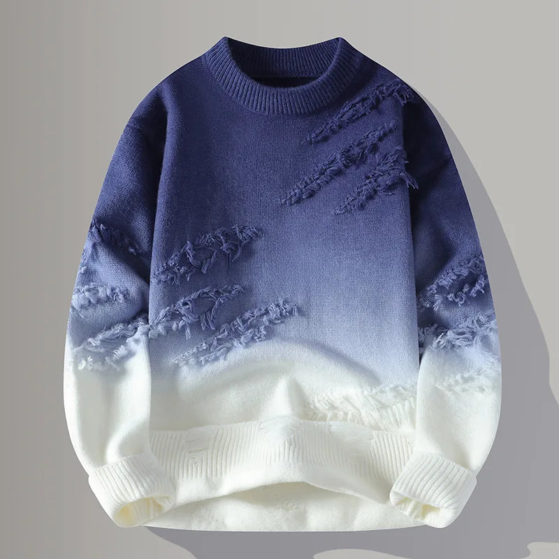 Dorian Knit-Fade Sweater