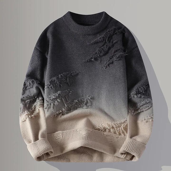 Dorian Knit-Fade Sweater