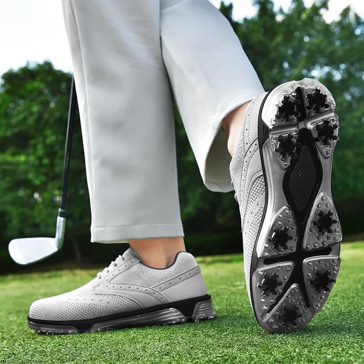 Wesley Brogue Golf Shoe