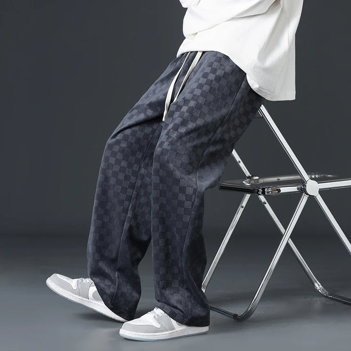 Jovi Checkered Sweatpants